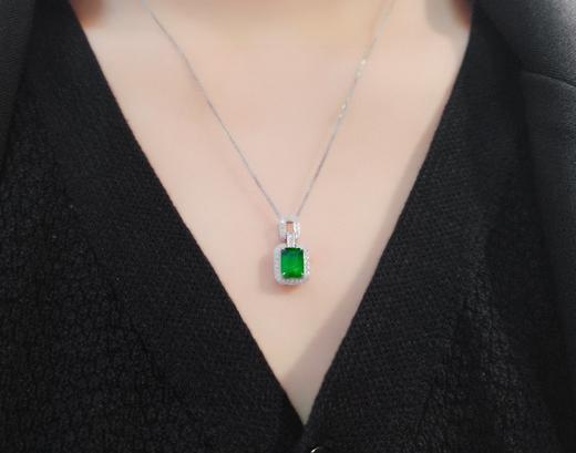 1.8ct刻面祖母绿吊坠 商品图1