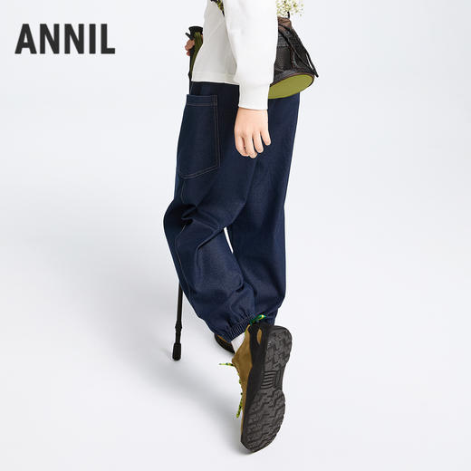 男童全腰单裤春季新款安奈儿童装实体店同款AB516615 商品图2