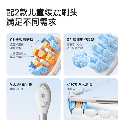 【专享】Oclean欧可林儿童AI互动电动牙刷视听闯关音乐勇士刷防水K3 Pro 商品图3