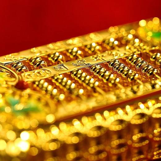 ZIPPO打火机DIY窄机套壳如意小算盘防风男士金色国潮风 JCZ 商品图2