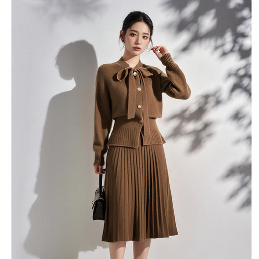 奢姿2025年春季新款大码女装优雅气质套装胖妹妹温柔风休闲两件套9844969155 商品图0