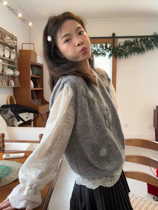 花朵马甲 商品图1