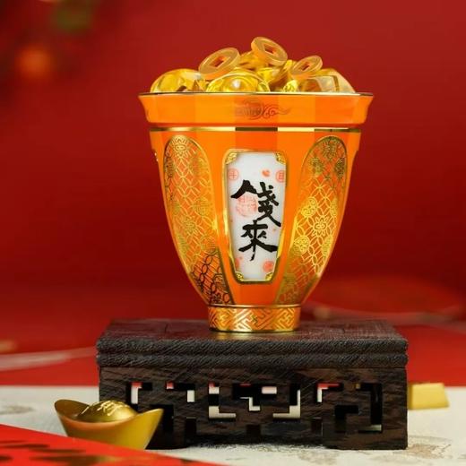 【彼达思】景泰蓝同心杯 八方来财转心杯 商品图0