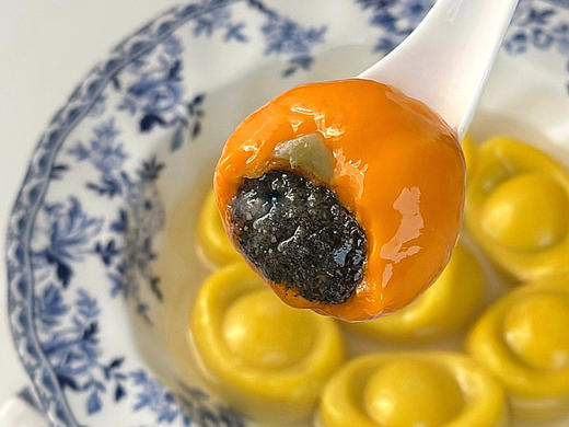 柿圆纳财-黑芝麻汤圆 商品图0
