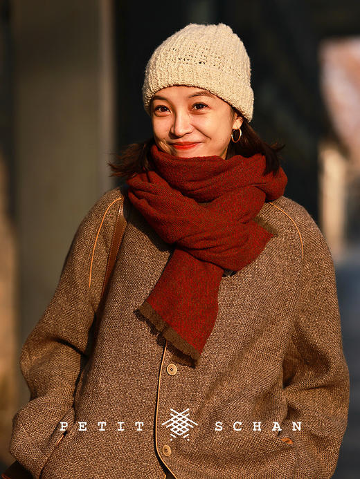 PETIT SCHAN小闪 CLO#704 The golden days 鎏金岁月 羊毛亚麻新中式外套 商品图1