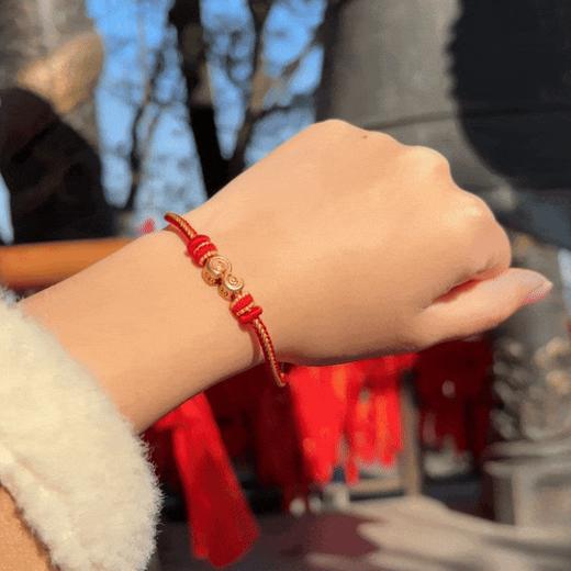 北高峰财缘阁 灵蛇手绳 蛇年戴灵蛇手绳，富贵吉祥，灵蛇缠绕，寓意八方来财 商品图0