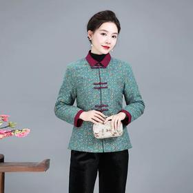 A808唐装棉衣女士冬季新款加厚改良旗袍上衣小棉袄复古中式民族风女装