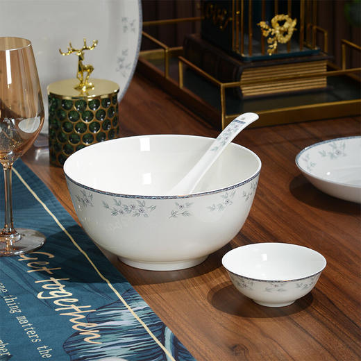 唐惠餐具整套29头现代轻奢唐山骨瓷碗盘餐具套装乔迁搬家礼物遇见 遇见 29头 商品图3