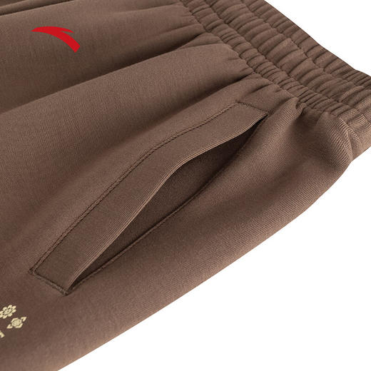 安踏（ANTA）舞蹈针织运动长裤 女2025春季新款宽松束脚裤休闲卫裤子162518305 商品图5