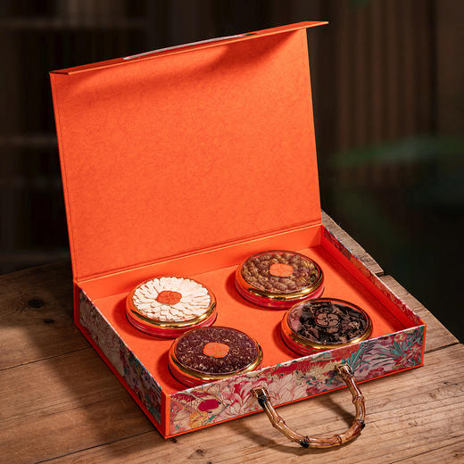 【健康好礼❗️东方食养礼盒装】“红"运当头，“参"情好礼！长白山大山里笨参红参片西洋参传统滋补品新年蛇年春节年货礼物 商品图2