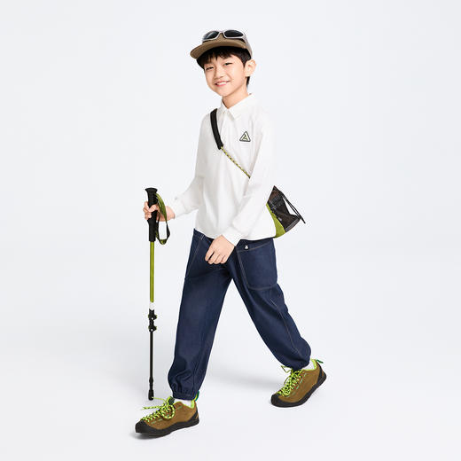 男童全腰单裤春季新款安奈儿童装实体店同款AB516615 商品图3