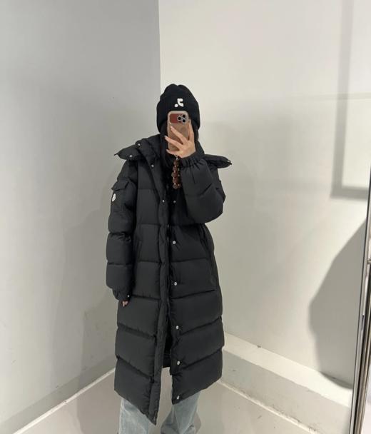 稀缺可遇不可求蒙口Maya长款鹅绒羽绒服男女同款 商品图5