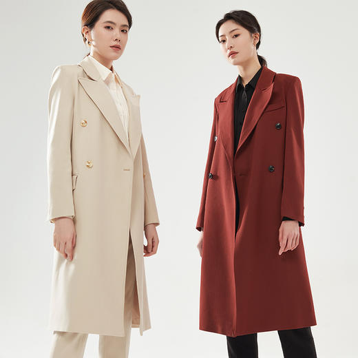 IN AND ON 高级气质羊毛西装大衣 22411 商品图0