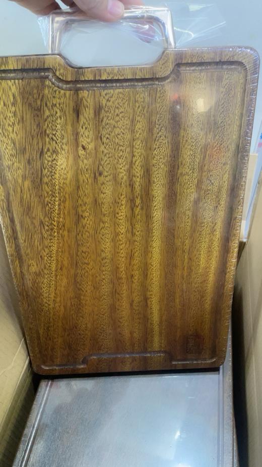 禾木源黑金檀木抗菌防霉 家用实木专用菜板 商品图2