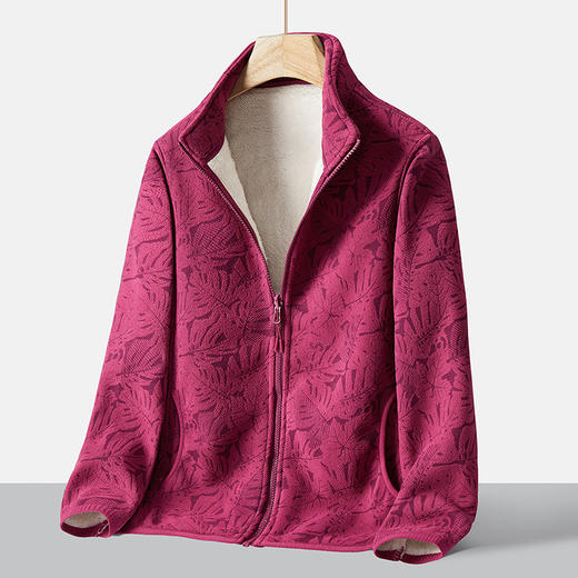 丁摩 羊羔绒抓绒衣女户外秋冬新款加绒加厚冲锋衣内胆卫衣开衫外套男迷彩5ZF-10519 商品图5