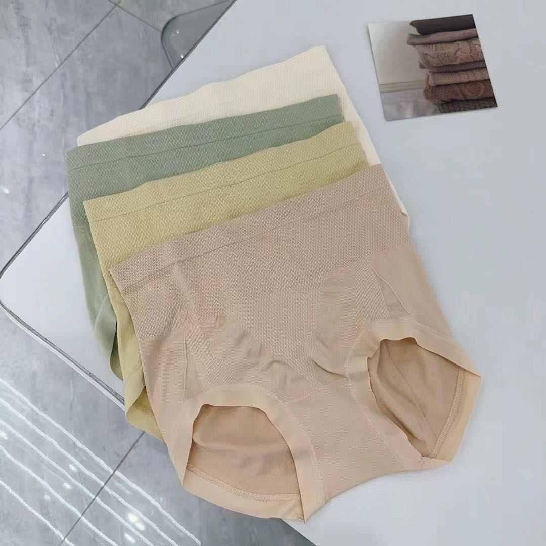 【GZ】无忧购29元3件木棉养护轻压收腹高弹力美体提臀高腰内裤（截单后3-5天发货)
