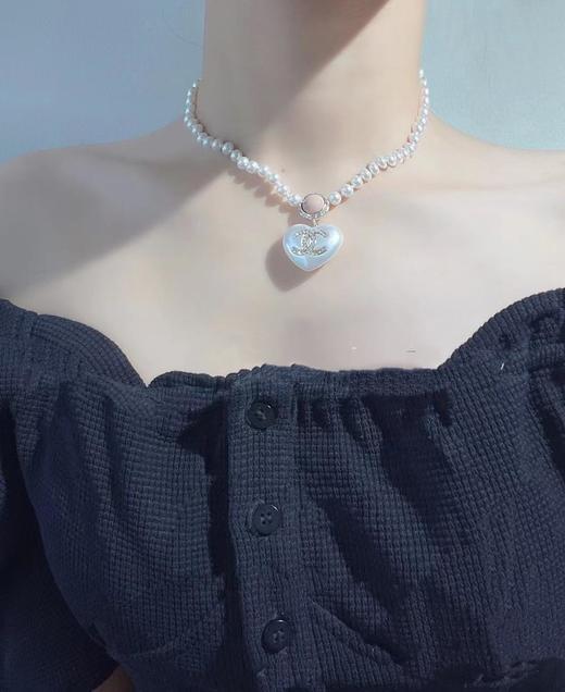 香奈儿季度*爆系列爱心珍珠项链（XTY） 商品图2