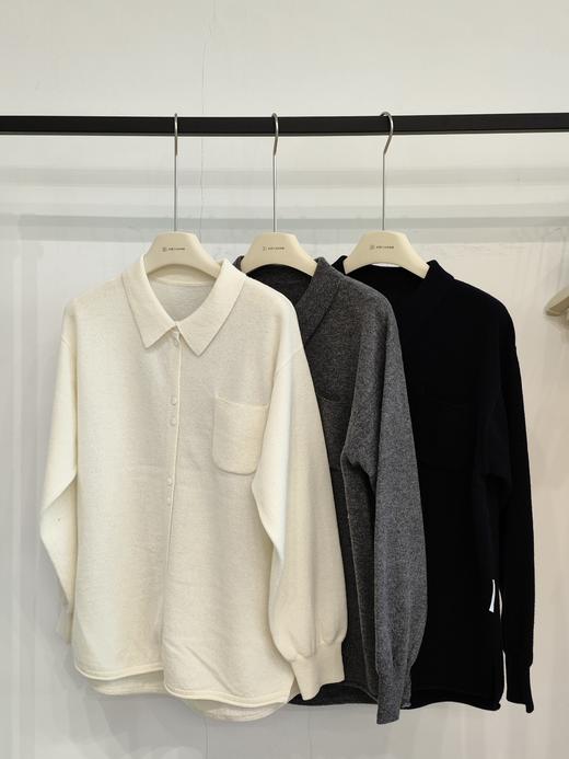 桐乡嘉裕羊毛衫/精纺羊毛衫  基础款打底 圆领/中领/高领 商品图13