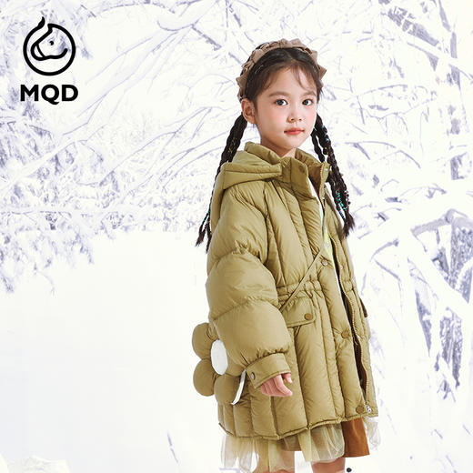 【秒】【MQD】女童时尚羽绒服新款时尚外套 商品图3
