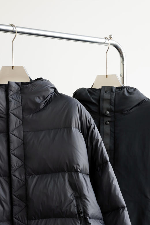 whitem0untain 百山联名 双面穿户外机能 宽松连帽羽绒服 yr175 商品图3