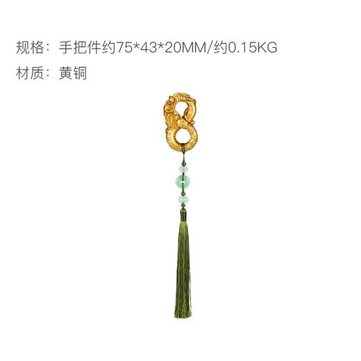 朱炳仁铜 富贵无极手把件招财蛇生肖随手盘玩礼物 商品图1