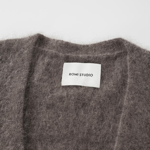 ROMI STUDIO“温柔已至”马海毛轻奢慵懒舒适百搭休闲毛衫M2283宽松 商品图2