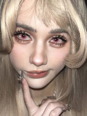 Hot girls（Hotgirl） 半年抛 玫瑰心 直径14.5mm着色14.0mm