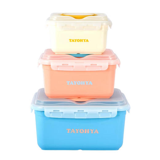 多样屋缤纷便捷收纳箱3件套 TA11-0025BP 商品图1