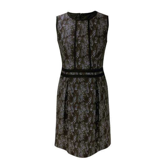 【伯妮斯茵】绿色连衣裙-163S038-《地中海人物群像》-《艺术发韧》 商品图1