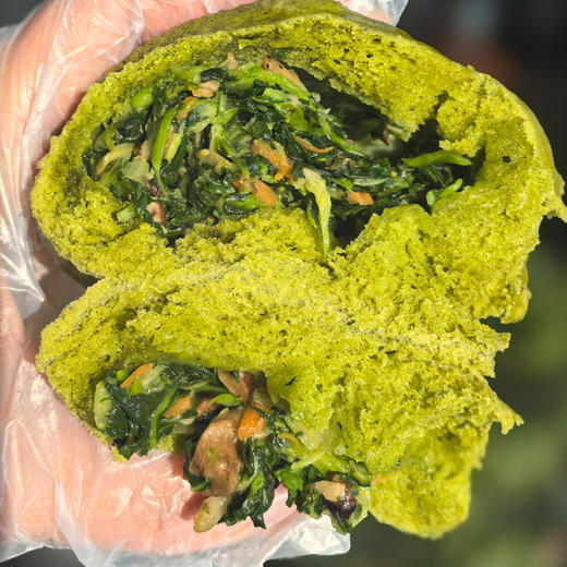 【小额娘】山药芝麻豆沙包/南瓜玉米高菜包/麻油青菜香菇包 （2盒起售周六不发货）） 商品图4