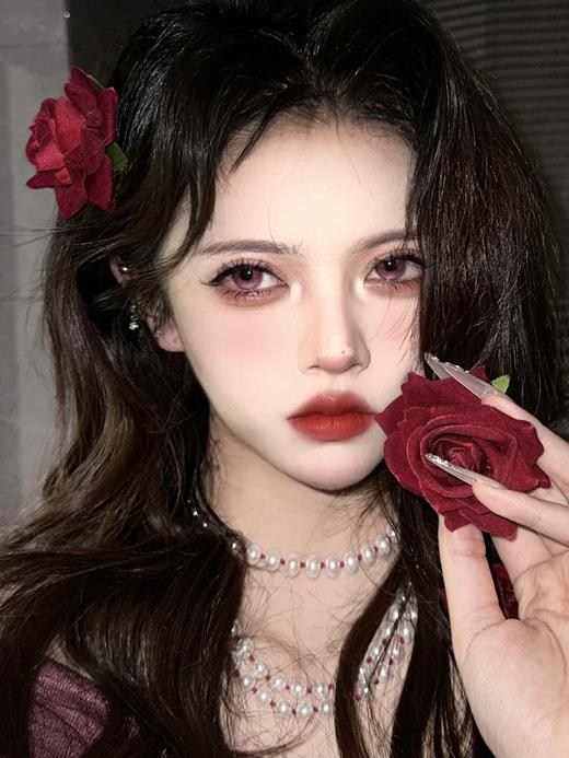 Hot girls（Hotgirl） 半年抛  沉夜梅子  直径14.2mm着色13.6mm 商品图6