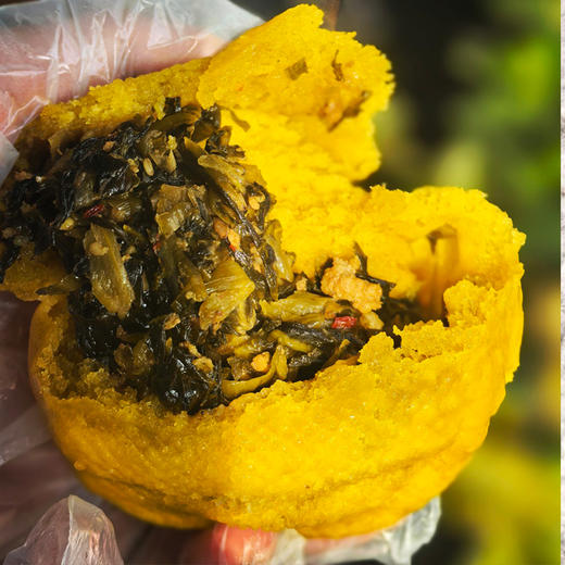 【小额娘】山药芝麻豆沙包/南瓜玉米高菜包/麻油青菜香菇包 （2盒起售周六不发货）） 商品图2