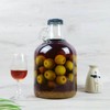 阅酒自制梅子酒３L罐装（自提赠送梅子酒专用酒杯2只）（费用含玻璃罐、白兰地、青梅、黄冰糖、制作费、邮费） 商品缩略图2