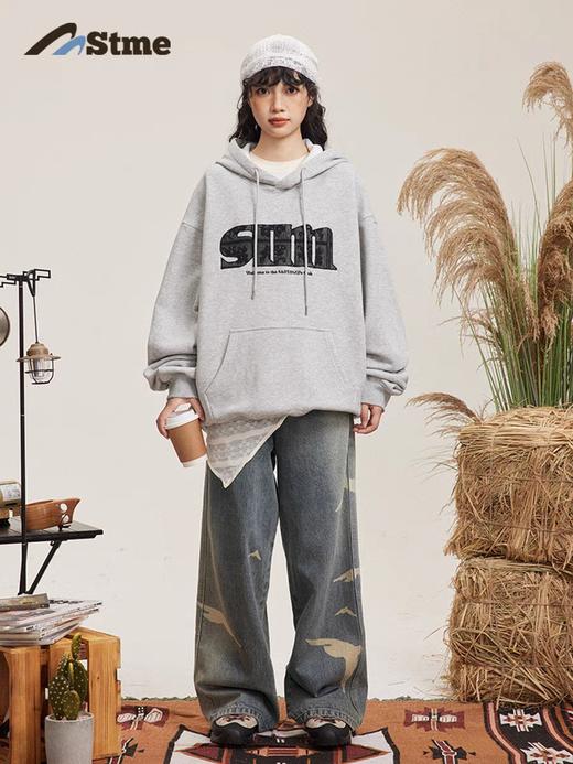 早乙女惠子saotome/STMWY243183/蕾丝贴布绣卫衣 商品图1