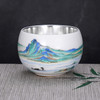 子佩集S999银【空山静】茶具【JLT018】纯银茶杯摆件2412 商品缩略图2