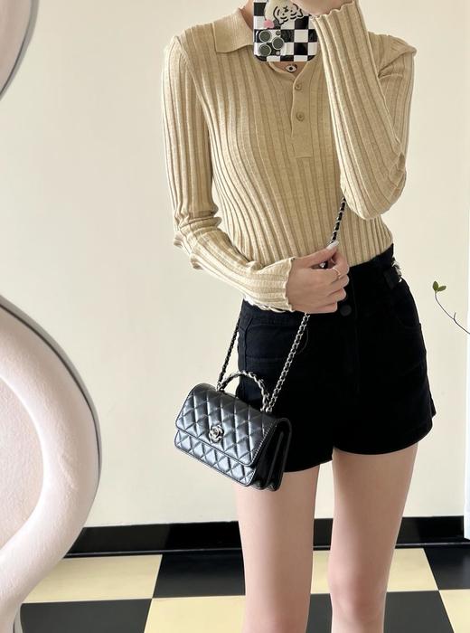 香奈儿23K手柄woc风琴包非常推荐入手的一款包单肩包斜跨包（HH） 商品图5