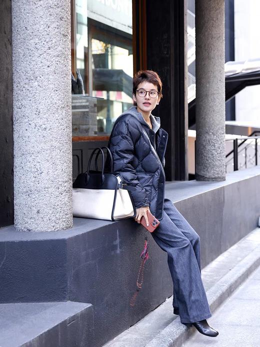 Martine Wester 女式无胆防绒轻量无领鹅绒服11382152 商品图4
