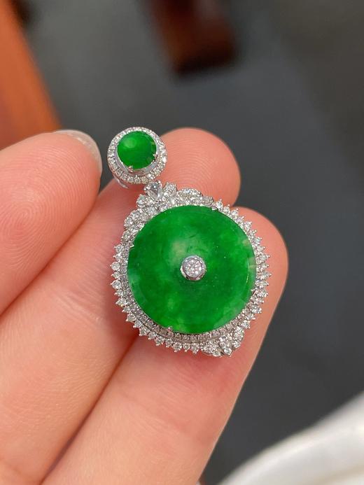 扣子翡翠吊坠 商品图2