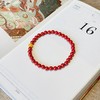 【玲珑·帝王砂蜜蜡手串】敦煌福泽小众帝王砂手链蜜蜡红色国风本命朱砂手串 商品缩略图1