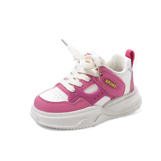 【早春新款跑步鞋，轻盈舒适，防滑耐磨】跑步鞋时尚男女孩运动鞋 中小童宝宝鞋 防滑单鞋子韩版设计-QQ 商品图4