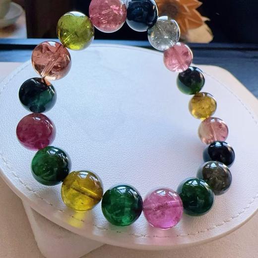 11mm-12mm单圈老矿碧玺手串 商品图3