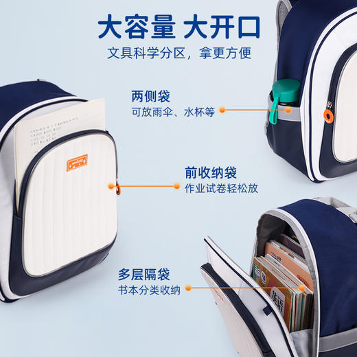 ❤推荐❤【开学季内购】天文小学生书包男女童幼儿园儿童背包一到三年级大容量护脊双肩包 商品图3