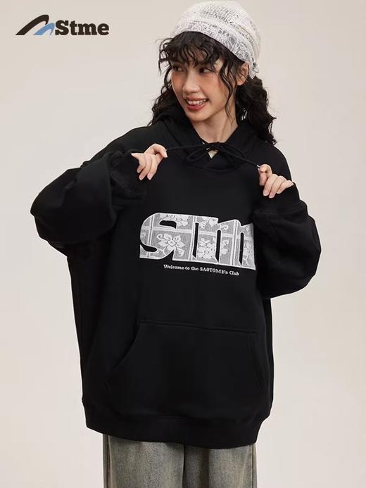 早乙女惠子saotome/STMWY243183/蕾丝贴布绣卫衣 商品图0