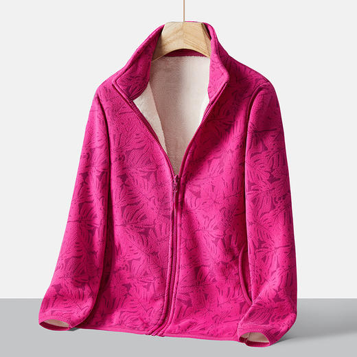 丁摩 羊羔绒抓绒衣女户外秋冬新款加绒加厚冲锋衣内胆卫衣开衫外套男迷彩5ZF-10519 商品图7