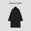 ROMI STUDIO “old money” 100%羊毛廓形双面呢大衣外套 23AWW1086 商品缩略图0