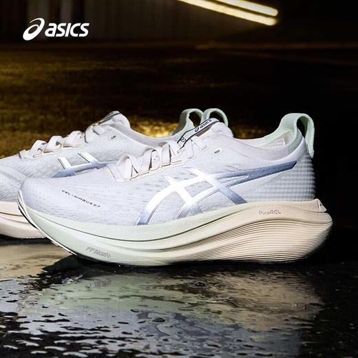 ASICS 亚瑟士 NIMBUS 27女款旗舰透气缓震舒适运动跑步鞋 商品图0