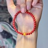 【玲珑·帝王砂蜜蜡手串】敦煌福泽小众帝王砂手链蜜蜡红色国风本命朱砂手串 商品缩略图4