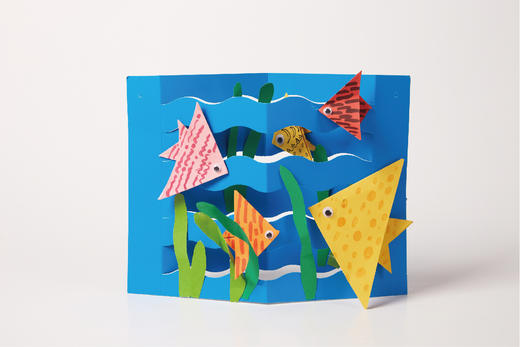 海洋里的小鱼 商品图0