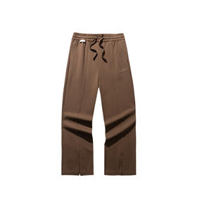 安踏（ANTA）自由裤丨休闲长裤女士冬季新款宽松直筒针织阔腿裤162518307