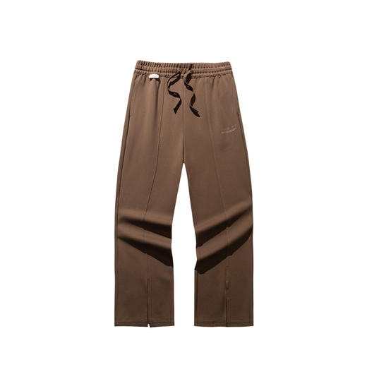 安踏（ANTA）自由裤丨休闲长裤女士冬季新款宽松直筒针织阔腿裤162518307 商品图0